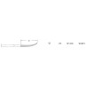 CODILLO DIAMAN. TRIANG. BF-806