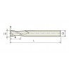 FRESA MD  RECUB. 2.L. DIAM.  6   R0,5