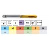 MACHO MAQ. RECTO TIN M- 8 DIN 371