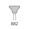 MUELA CORINDON AZUL B-82