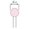 MUELA CORINDON ROSA D.10  100B