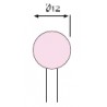 MUELA CORINDON ROSA D.12  120B