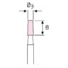 MUELA CORINDON ROSA 3 x 8  308T