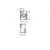 PLACA ANHX 120608 PNER-LS PHH930 (INOX)