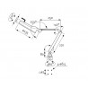 LAMPARA VHL-30 MEB VERTEX BRAZO MEDIANO