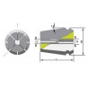 PINZA ER 16 MF PARA MACHO D. 3,5