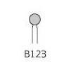 MUELA CORINDON ROJO B-123