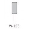 MUELA CORINDON ROJO W-153