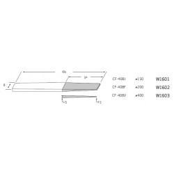 LIMA DIAMANTADA 180mm. CF-408V Gr.400