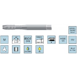 MACHO M- 3  X 0,50 RECTO