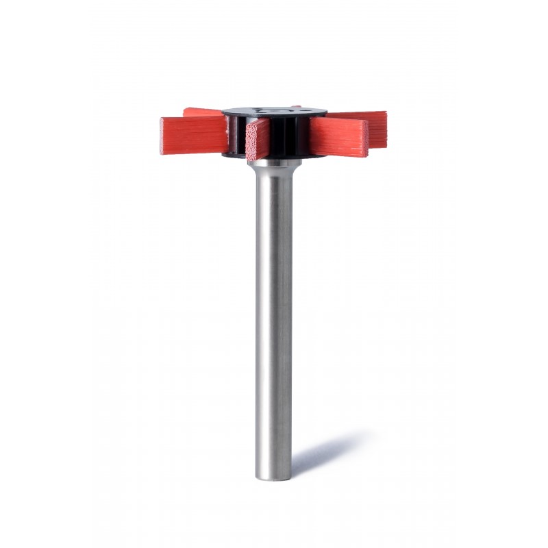 CEPILLO TIPO RUEDA ROJO DIAM. 50