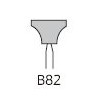 MUELA CORINDON ROJO B-82