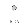 MUELA CORINDON AZUL B-123