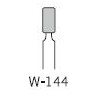 MUELA CORINDON ROJO W-144