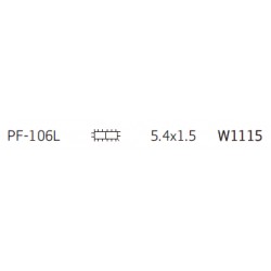 LIMATON DIAMANTE PLANO PF-106L