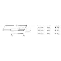 LIMA MAQ. DIAMANTE Gr.400 MTF-26V