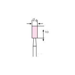 MUELA CORINDON ROSA 4 x 10  410A