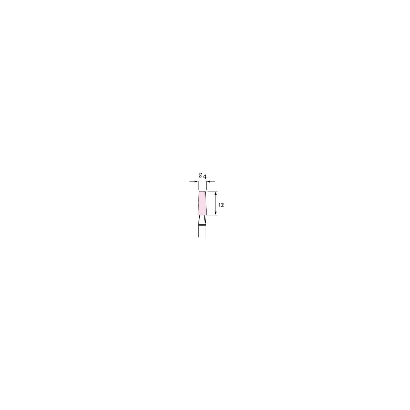 MUELA CORINDON ROSA 4 x 12  412T