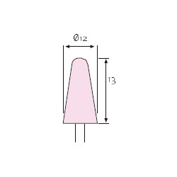 MUELA CORINDON ROSA 12x24  1224R
