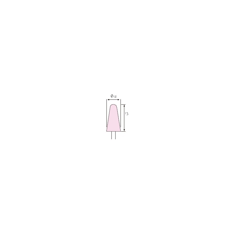 MUELA CORINDON ROSA 12x24  1224R