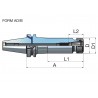 PORTA PINZA BT 50 ER20 1-13 L100