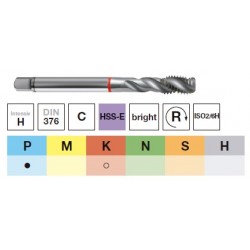 MACHO HELICOIDAL M-12 DIN 376