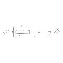 MACHO M-3X0,5 HELIC. INOX-50
