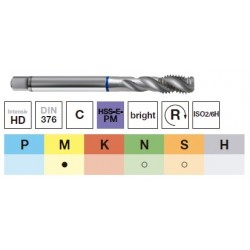 MACHO HELICOIDAL M-12 DIN 376