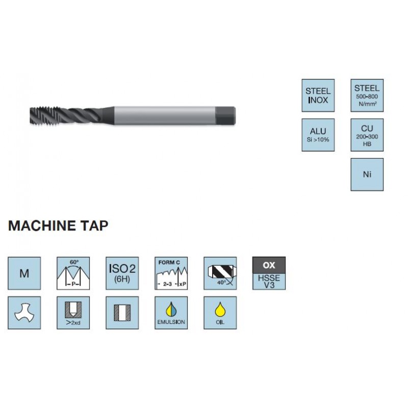 MACHO M-2X 0,4  HELIC. INOX