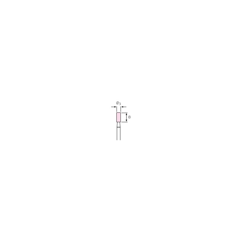 MUELA CORINDON ROSA 3 x  8  308A