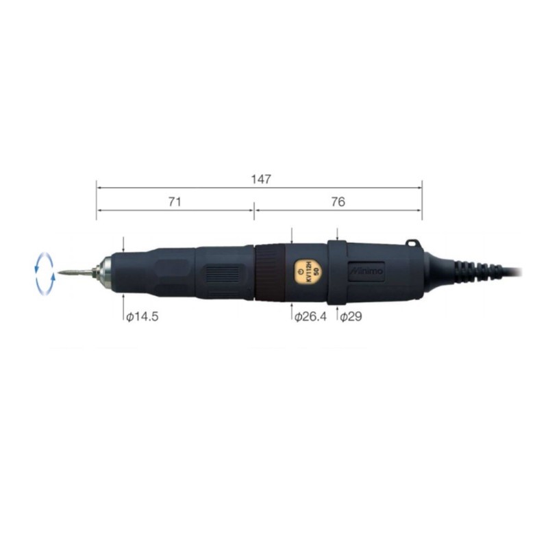 AMOLADORA 50.000 RPM V112H