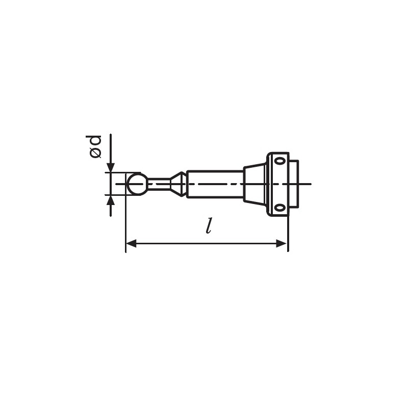 PUNTA CONTACTO MAHR 802EWT 31MM D4