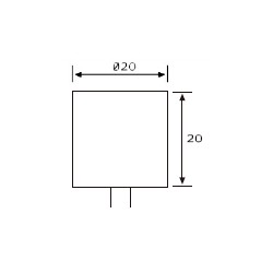 FIELTRO 20X20 EJE 3 AB-2020A