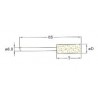 FIELTRO 12X25 EJE 6 AC-1225A