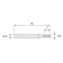 MUELA BORAZON RF. 50A  5X10