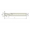 FRESA MD  RECUB. 2.L. DIAM.  8   R0,5