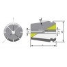 PINZA ER 40 MF PARA MACHO D.8