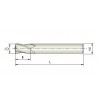 FRESA MD RECUB. 4L SL DIAM. 12X50