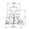 PLATO TURBO D.63 Z5 PLACA SO...13M5